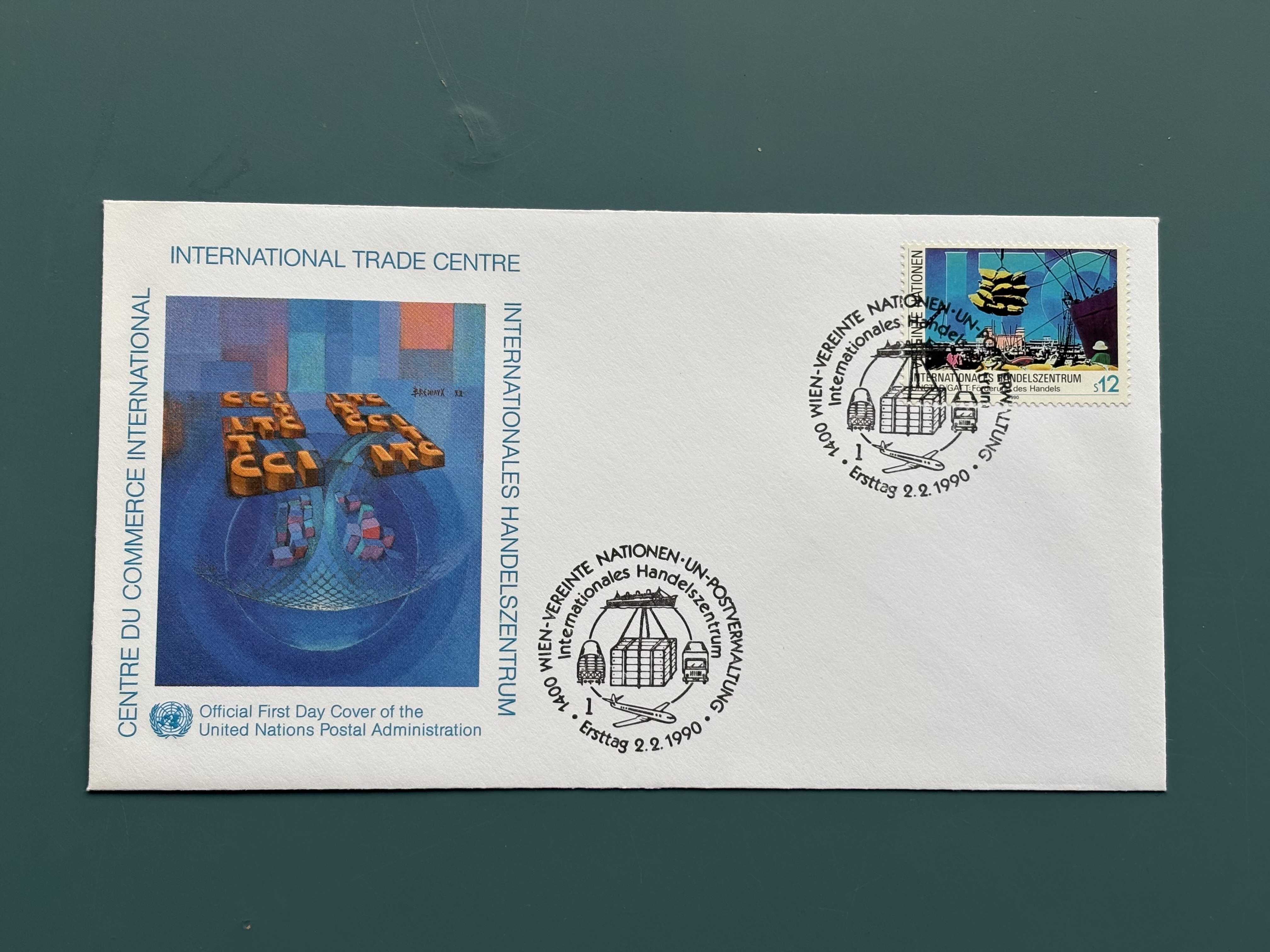 FDC - United Nations Postal Administration