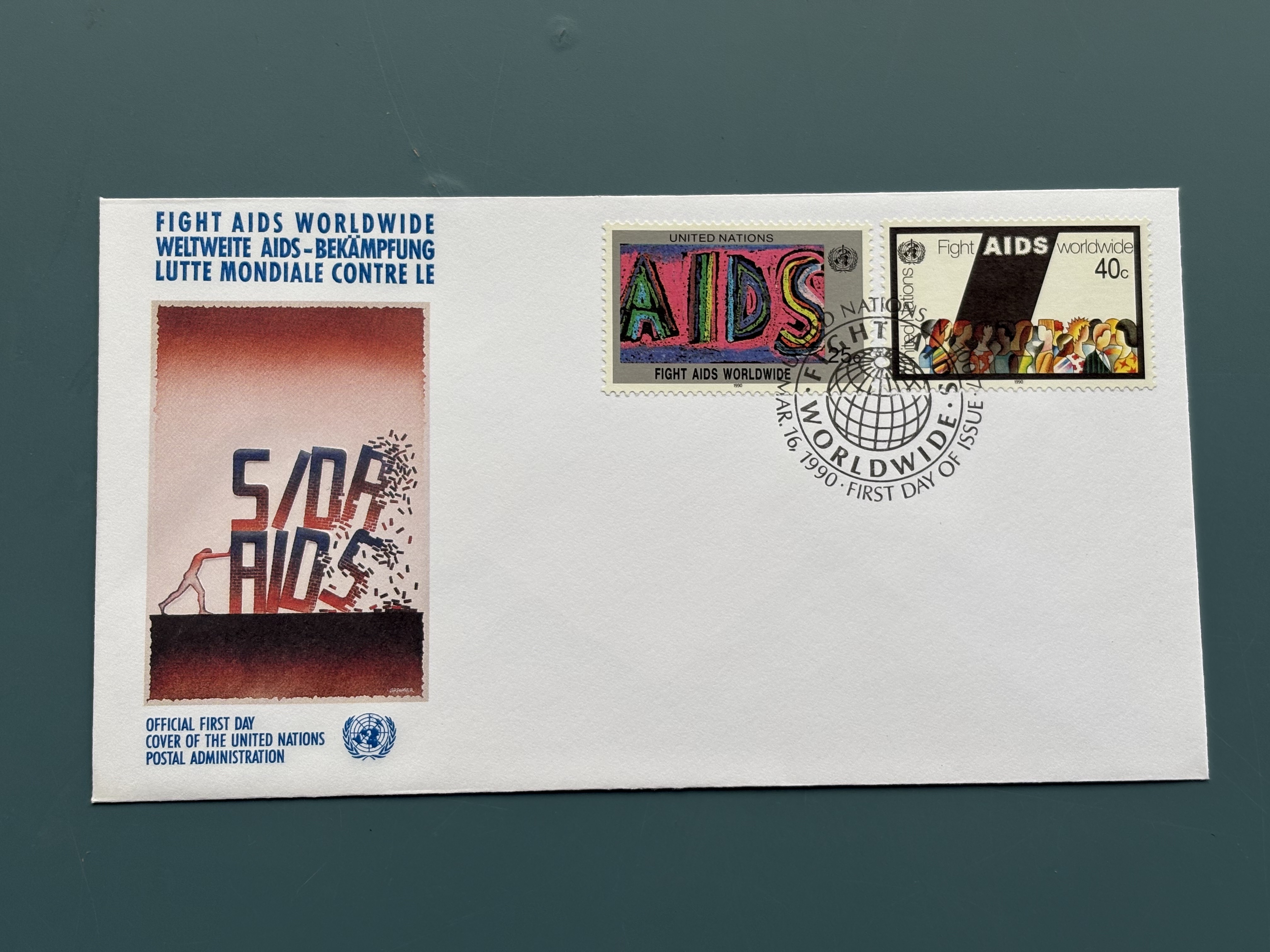 FDC - United Nations Postal Administration