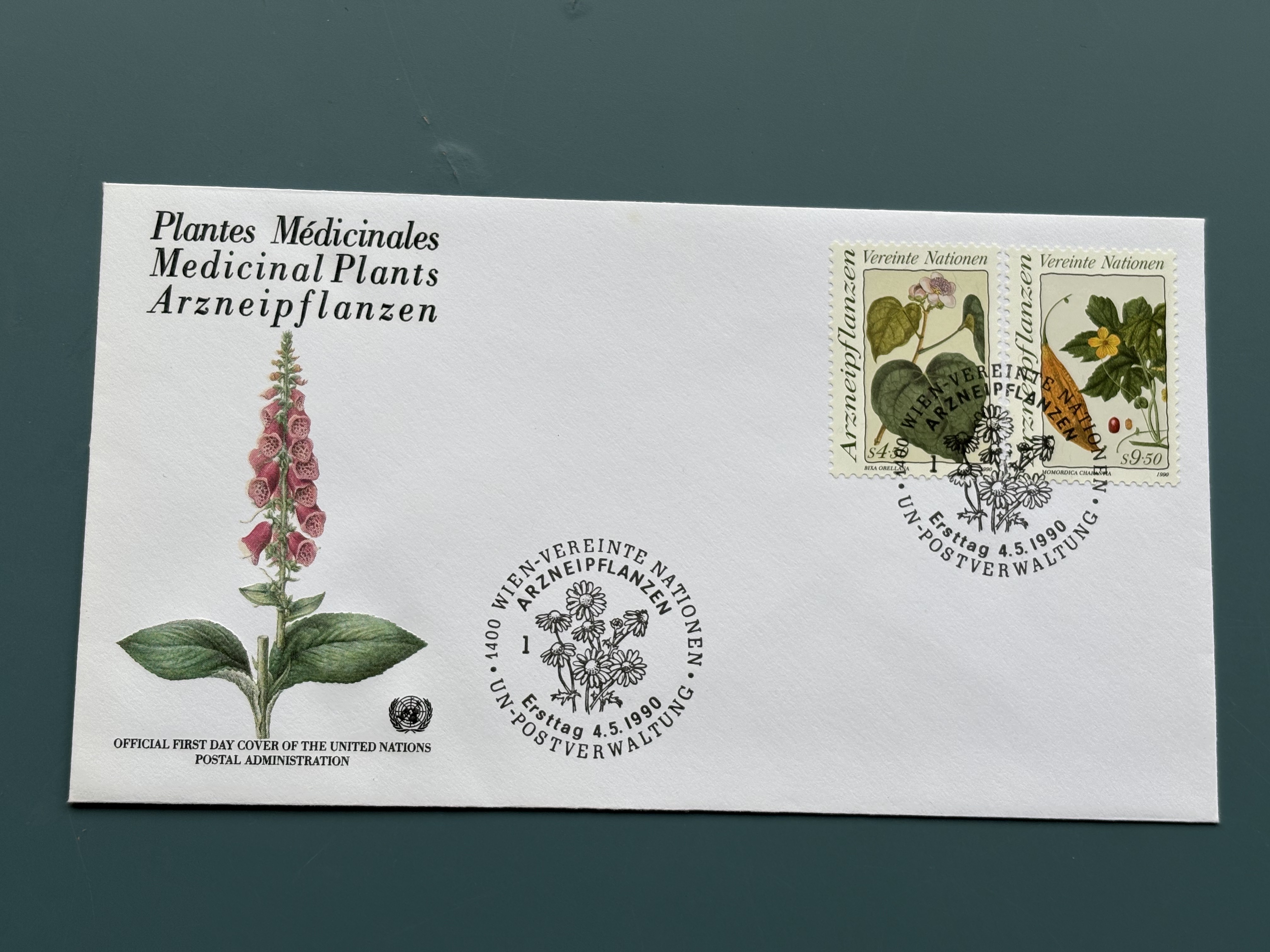 FDC - United Nations Postal Administration