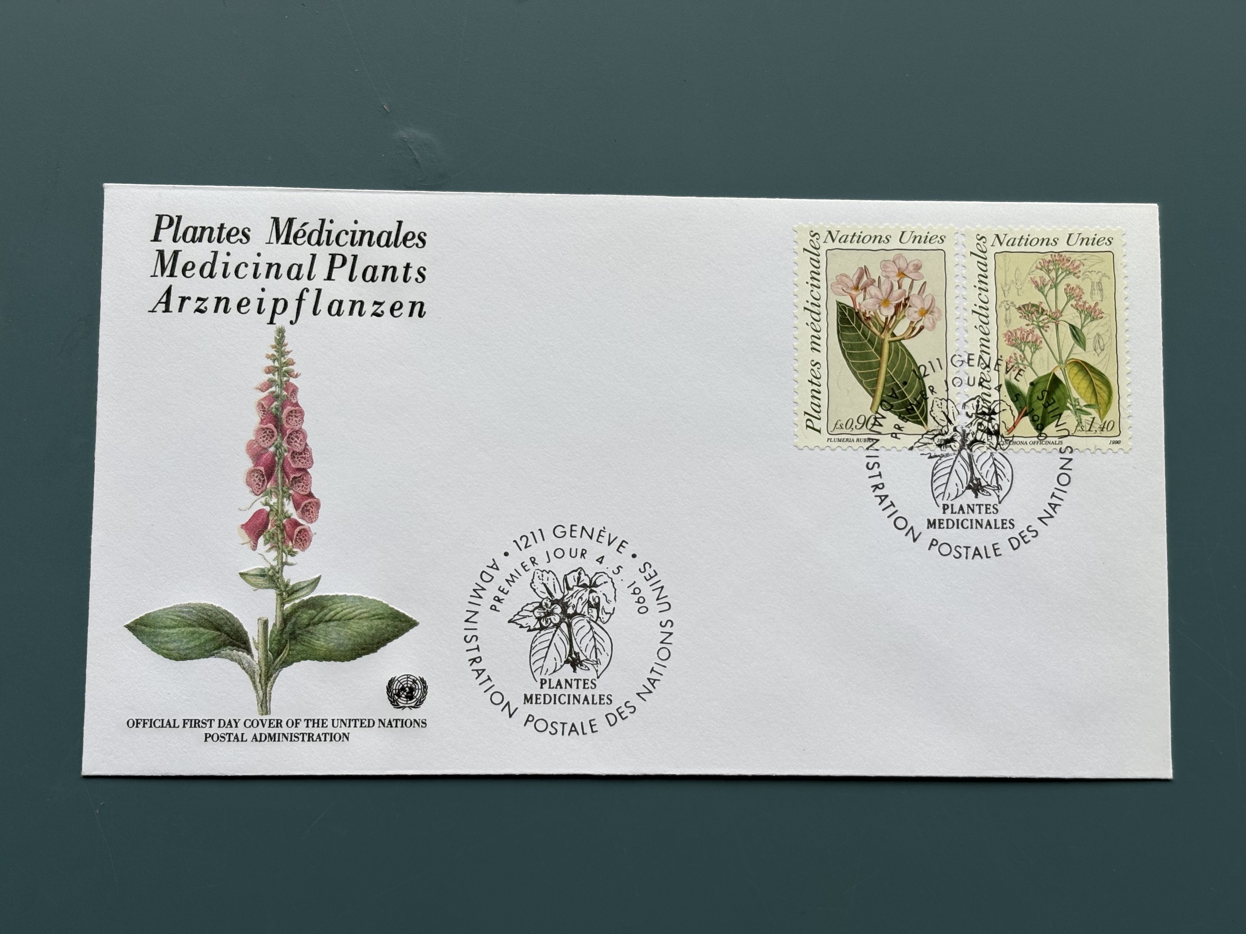 FDC - United Nations Postal Administration