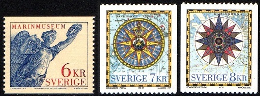 Sverige Afa 1934-36 - Maritime motiver **