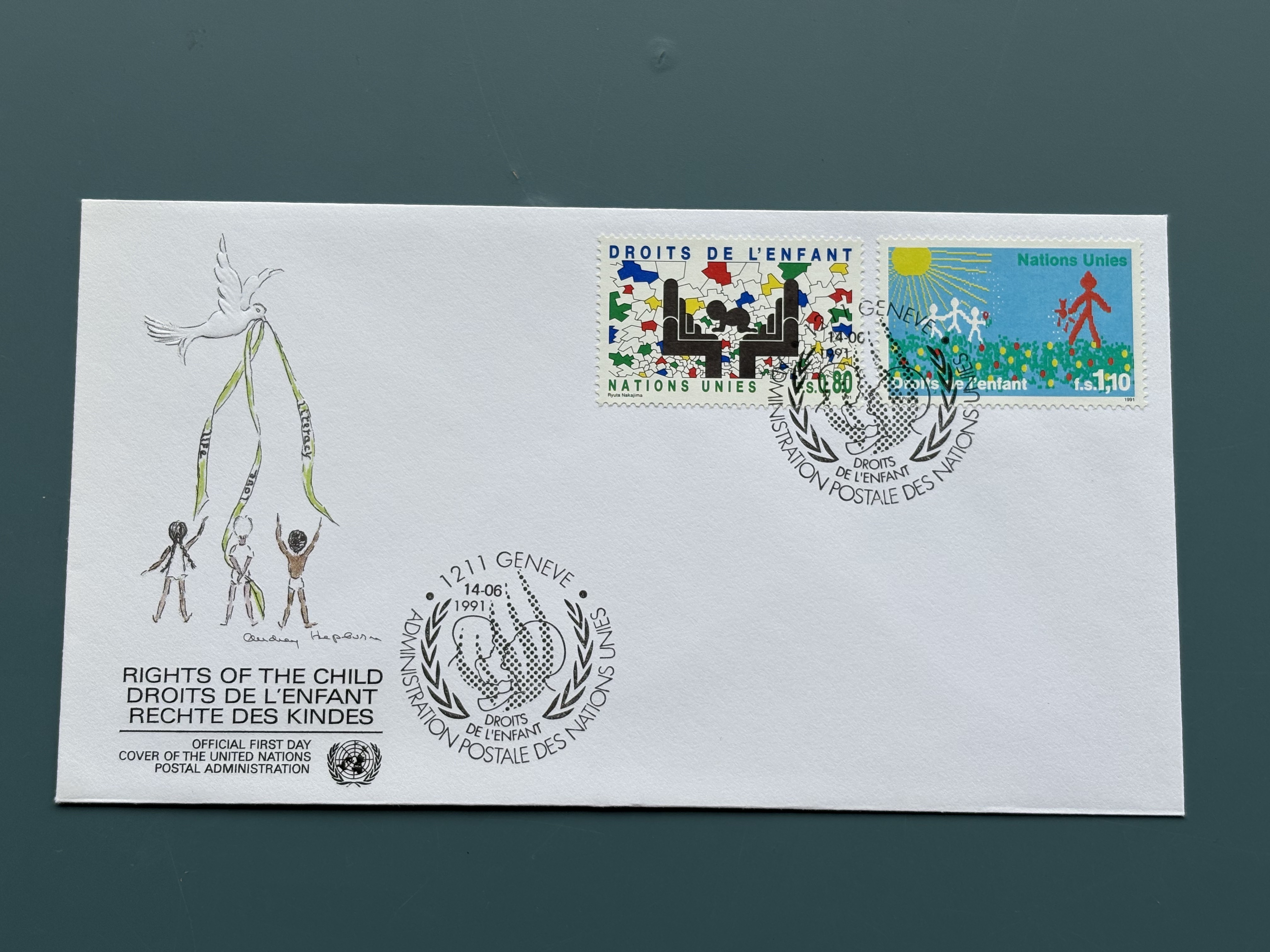 FDC - United Nations Postal Administration