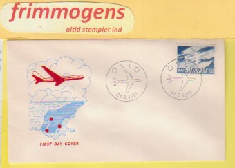 SAS, Norge FDC NK 491 (48953)