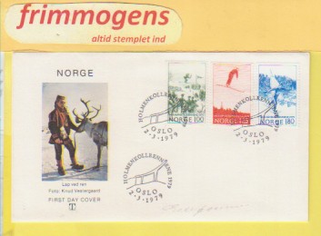 Holmekollrennene, Norge FDC NK 838-40 (48957)