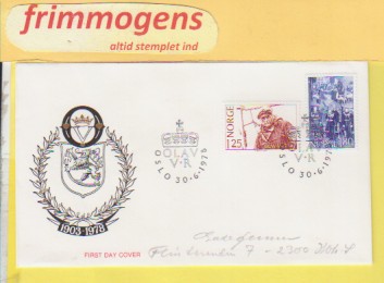 Kong Olav V, Norge FDC NK 821-22 (48959)