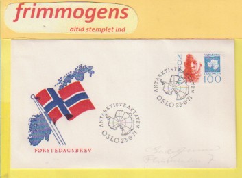 Antarktistraktaten, Norge FDC NK 676 (48963)