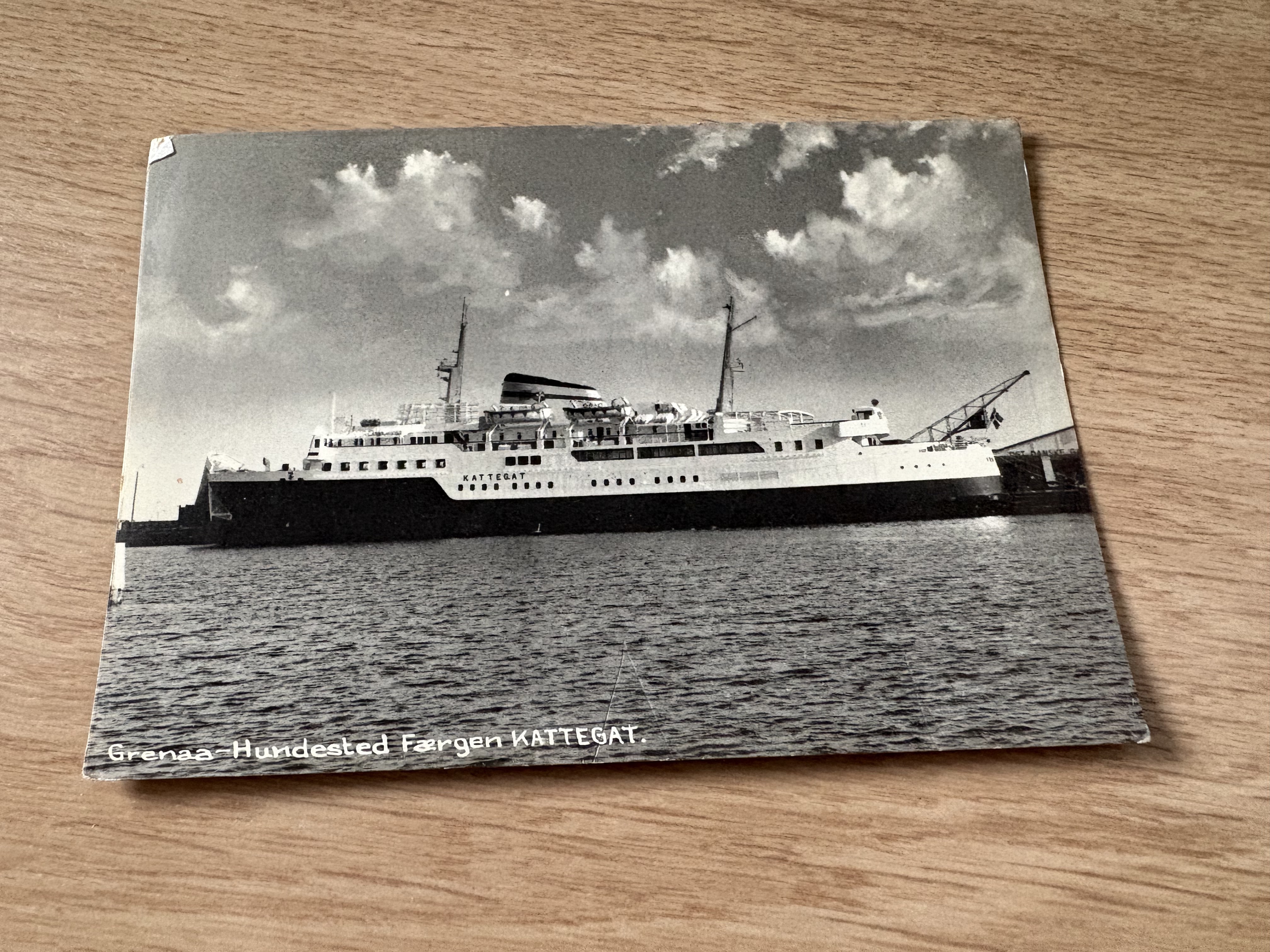 Fergen "Kattegat" - Grenaa Hundested - Fredrikshavn 10-7-62