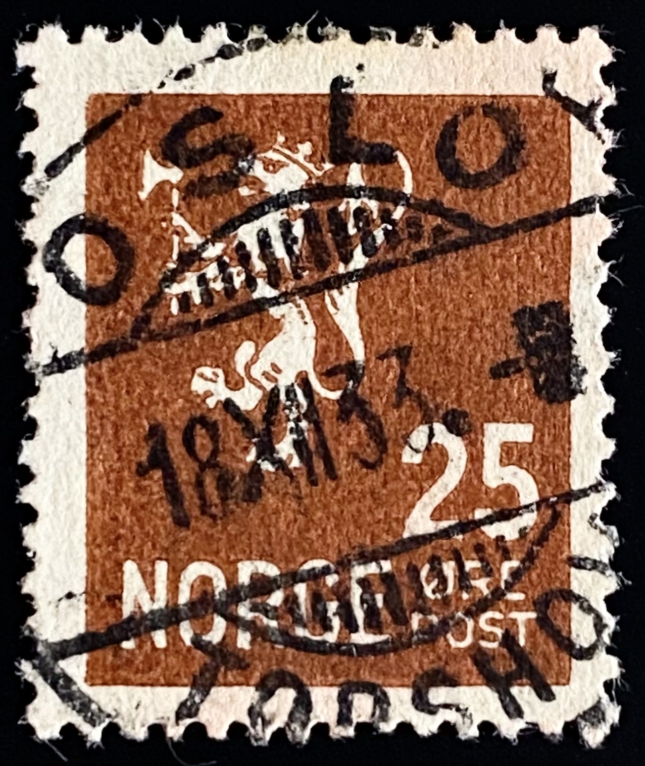 NK 147 Oslo Torshov 18 XII 33