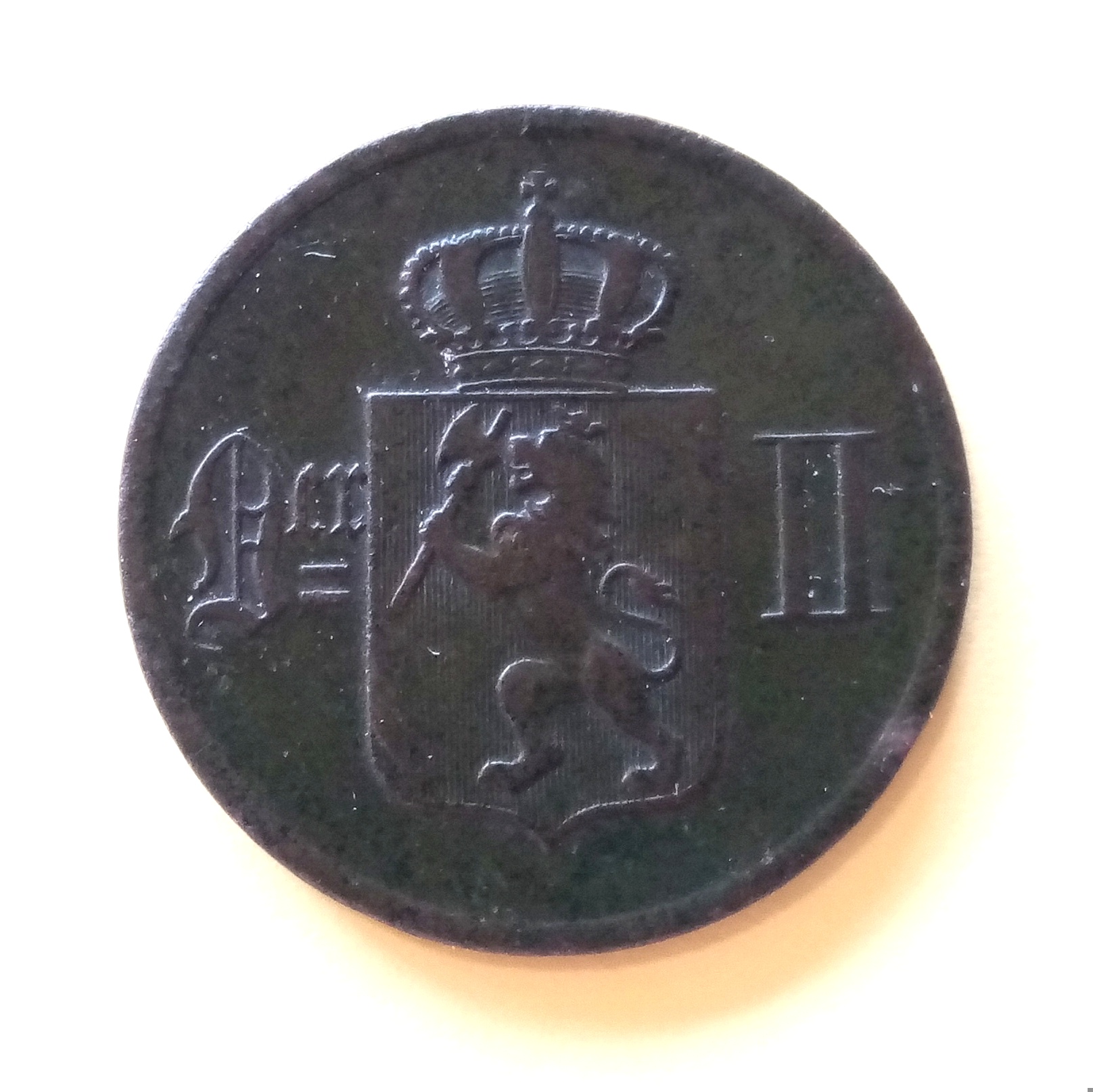 Norge - 5 øre 1896.