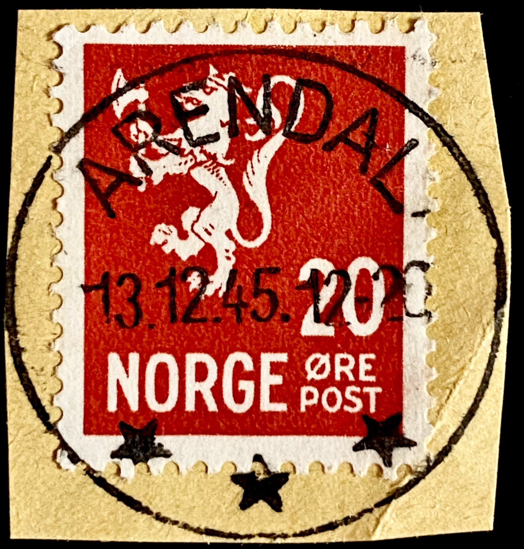NK 246 Arendal 13.12.45