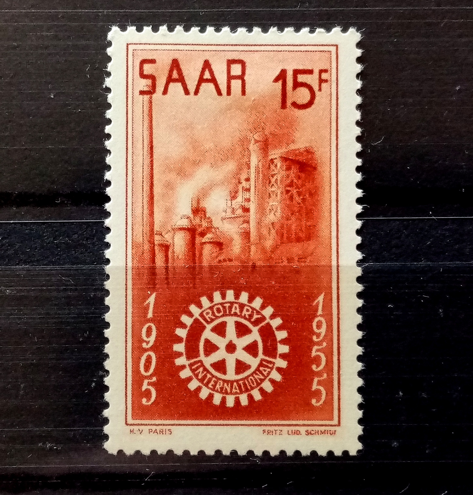 SAAR - Afa 355. Rotary jubileum. (1955) *