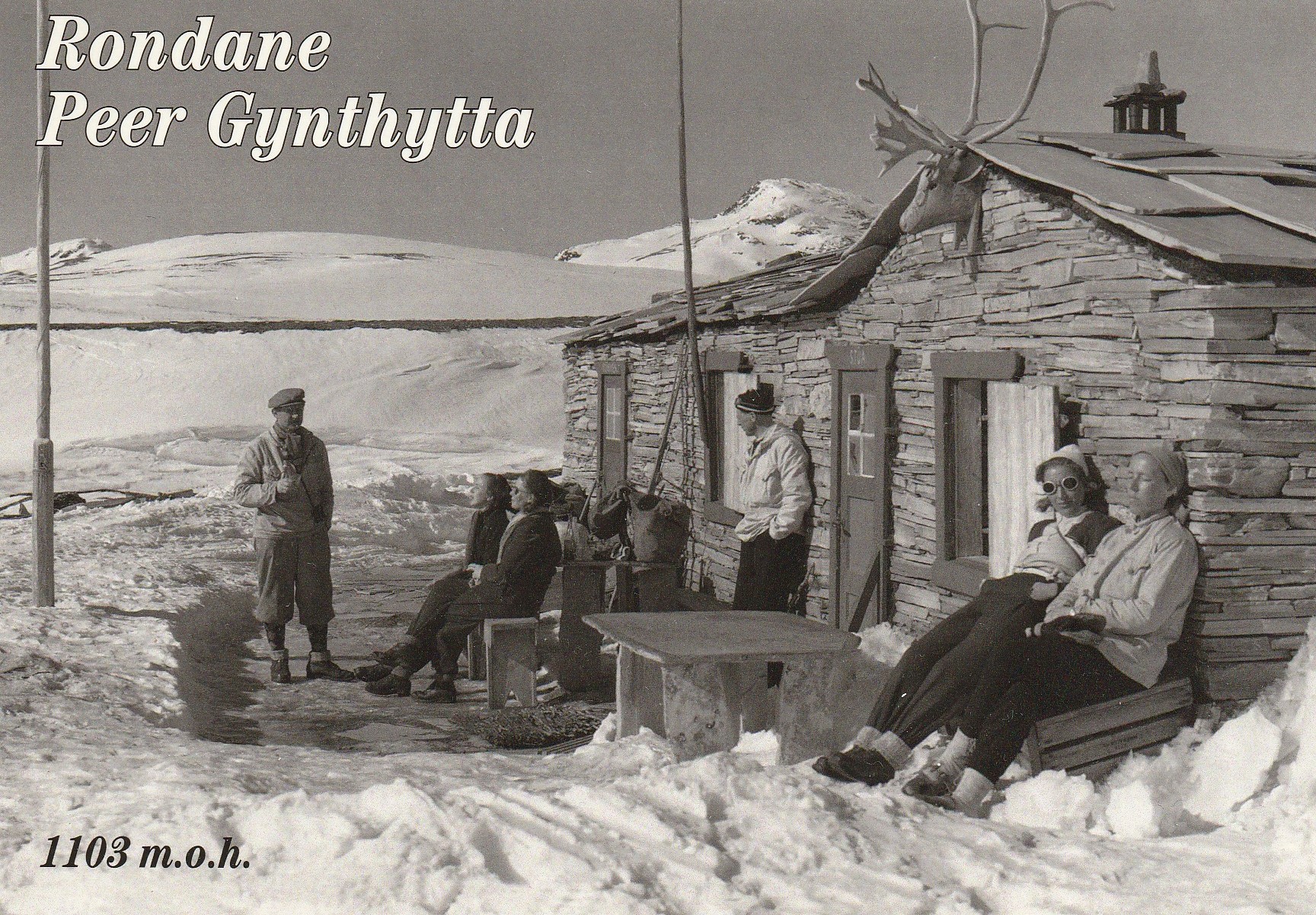 Peer Gynthytta , Rondane .  Normann G-07-369