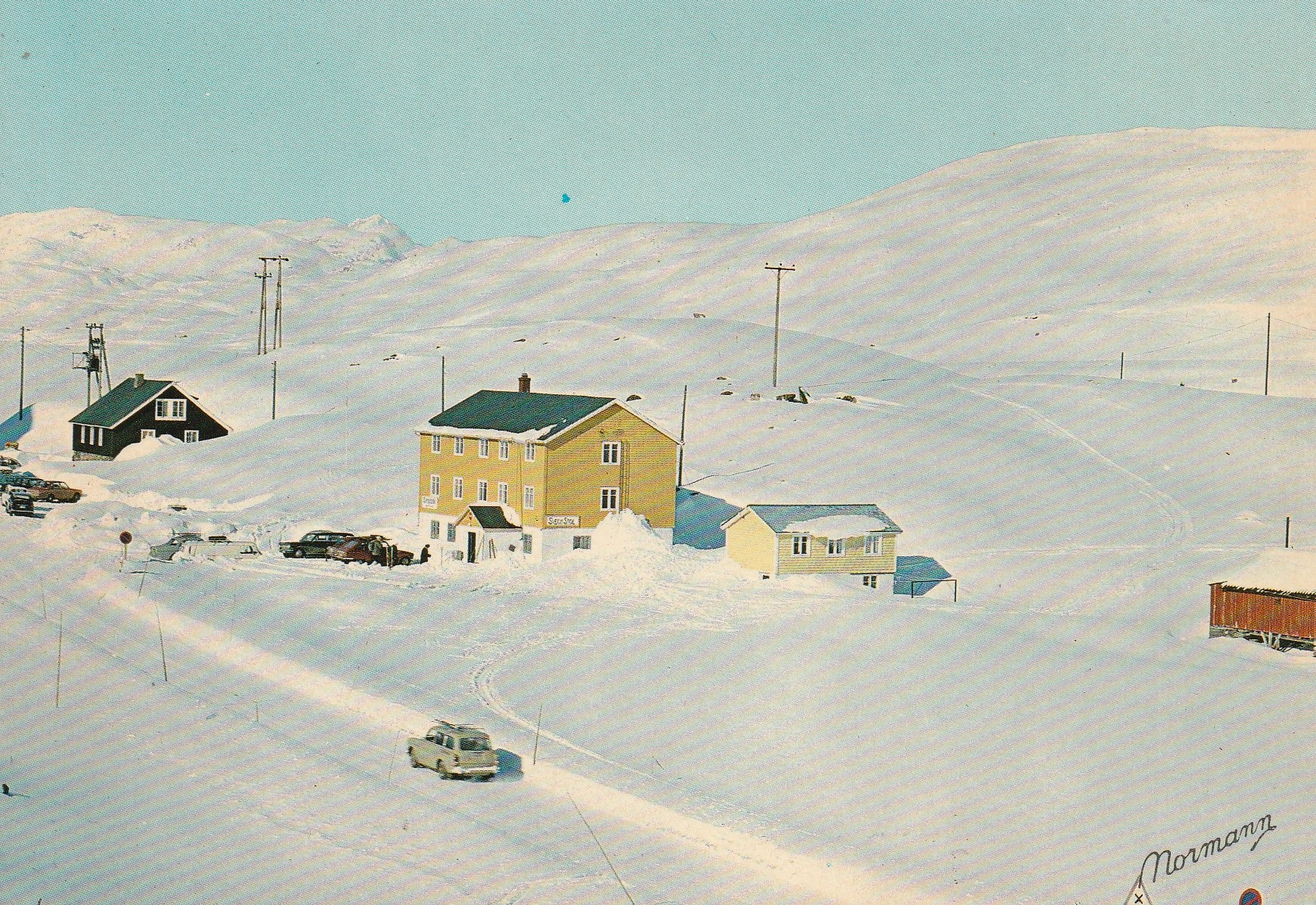 Svegjistølen Høyfjellsstue . Tyin - Jotunheimen. Valdres . Normann G-35-206