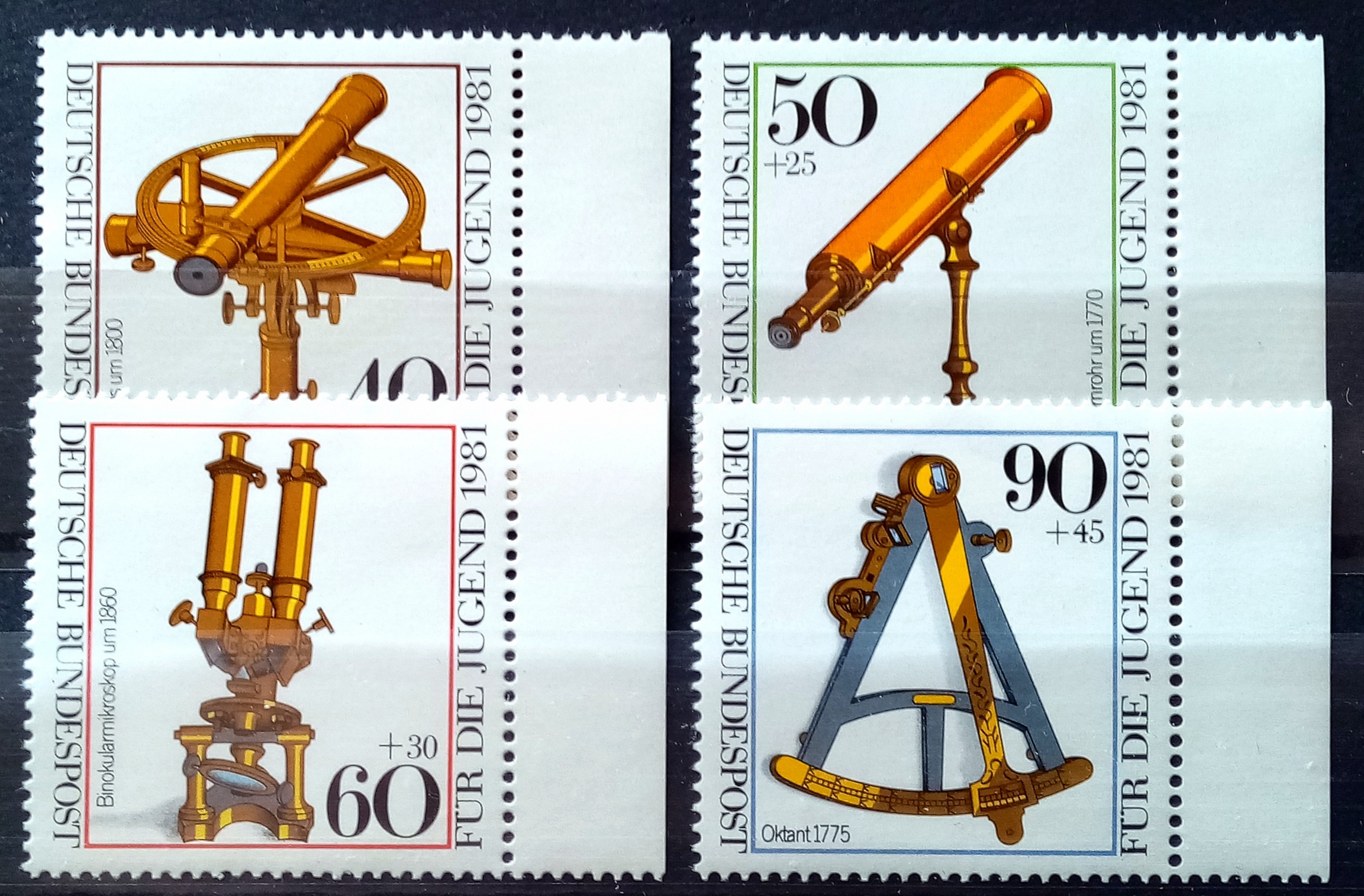 VestTyskland - Afa 2033-36. (1981) ** - Ungdomsforsorg.