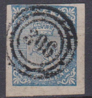 Nk 1. 3-ringsstempel nr. 306 (Throndhjem).