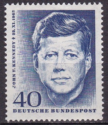 BRD 1964. Michel # 451. John F. Kennedy. Postfriskt merke