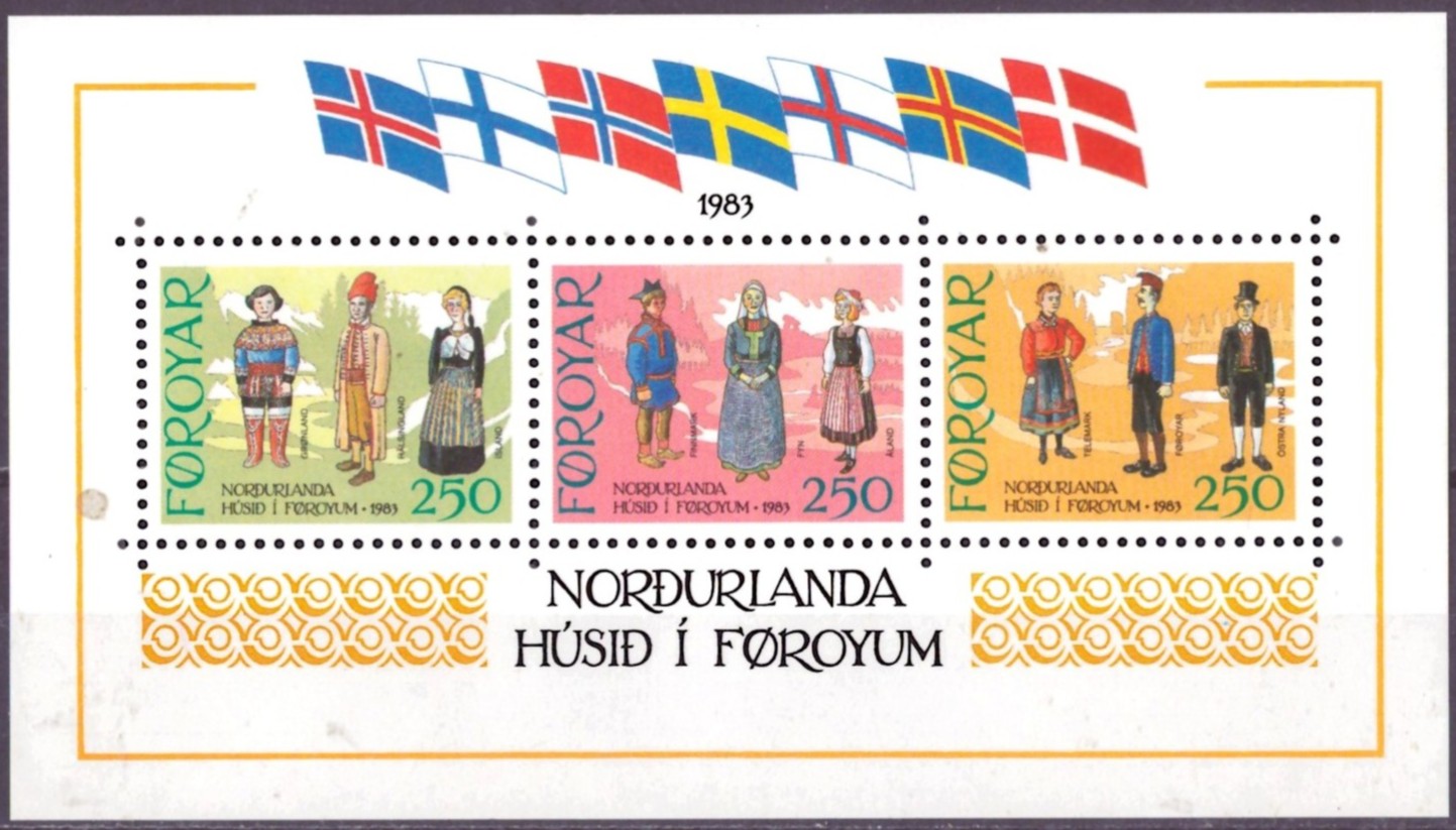 FÆRØYANE. (MINIARK)AFA 84-86. POSTFRISK** (85,-)