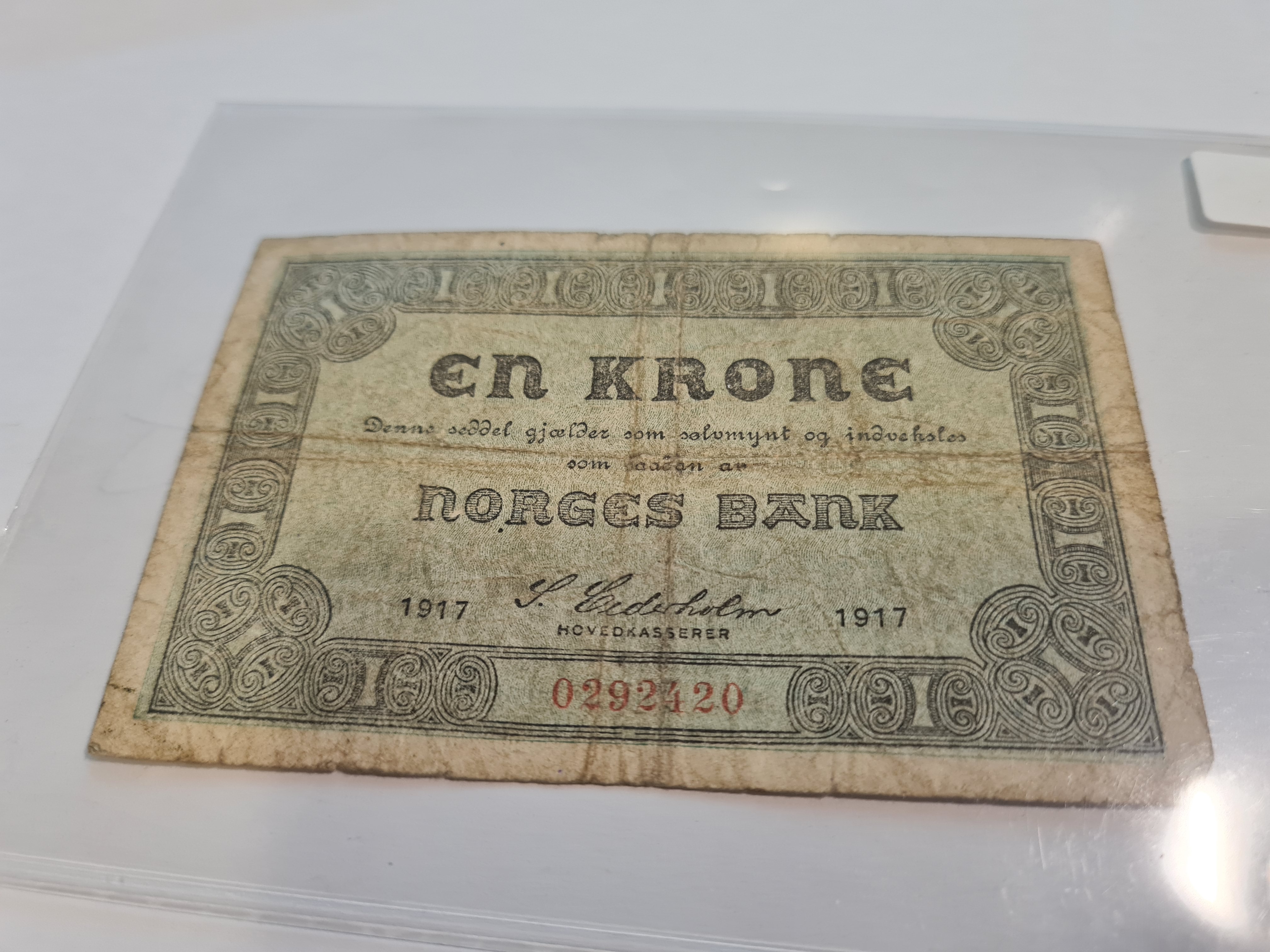 1 kr 1917