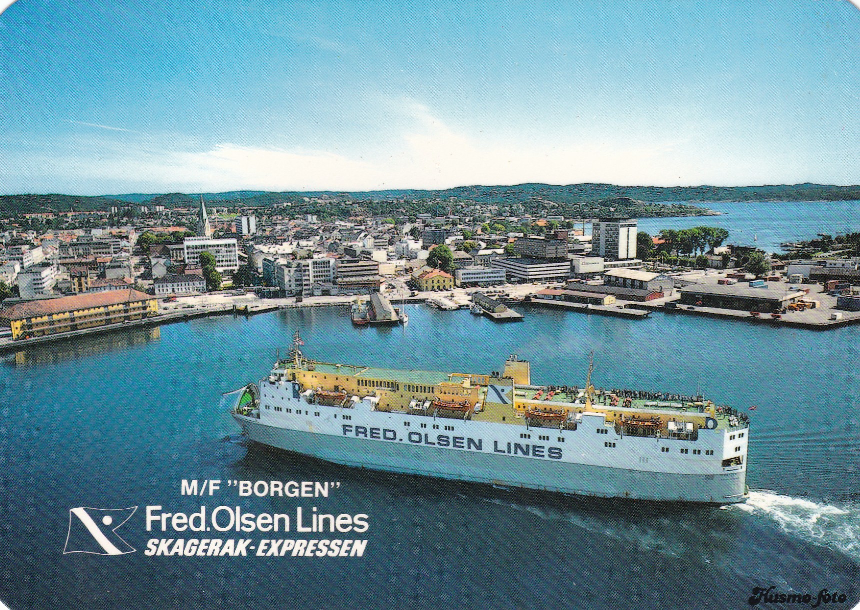 M/F BORGEN ( Husmo-foto 4600/36)
