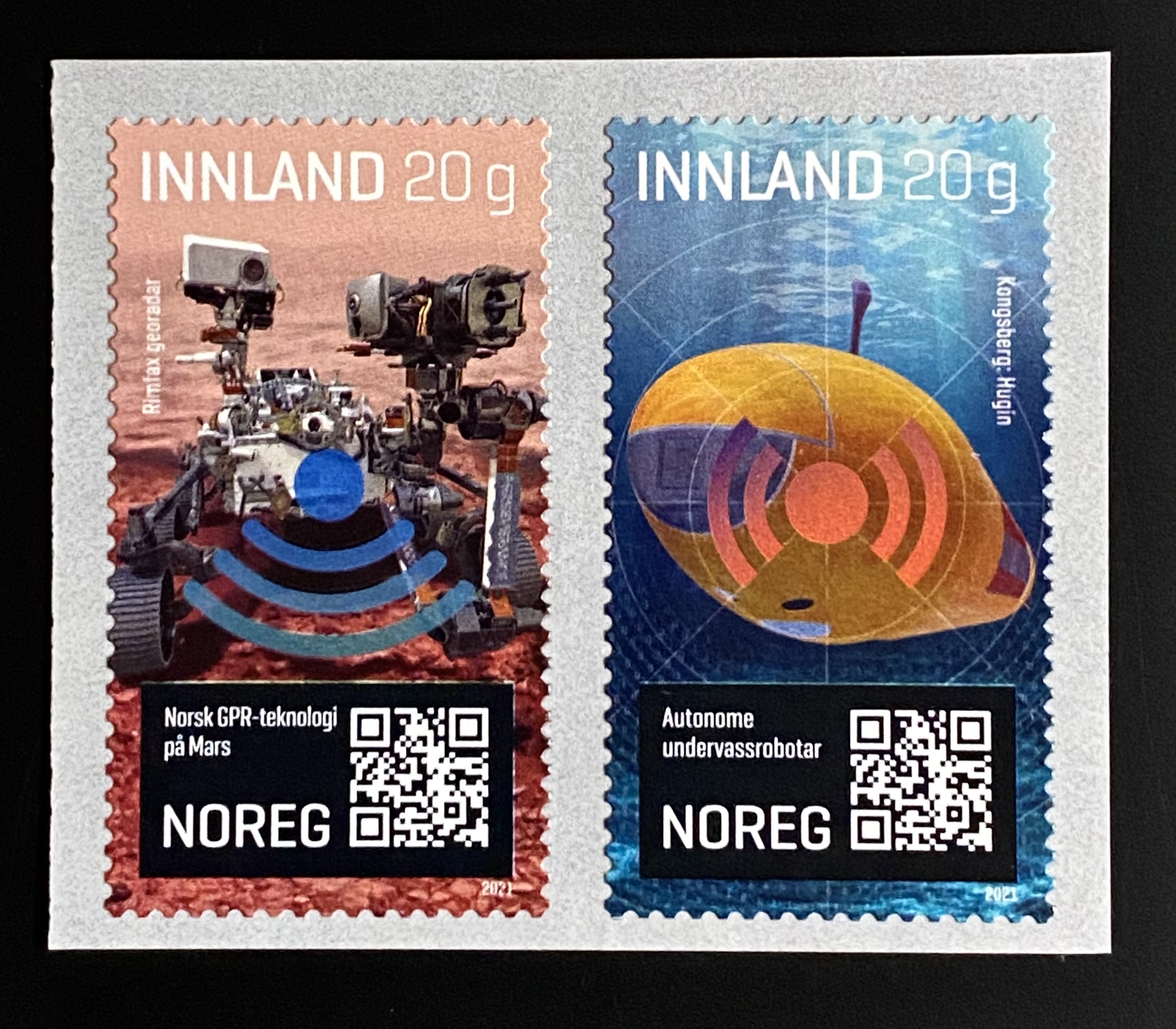 NK 2057-2058 År 2021 ** Postfrisk