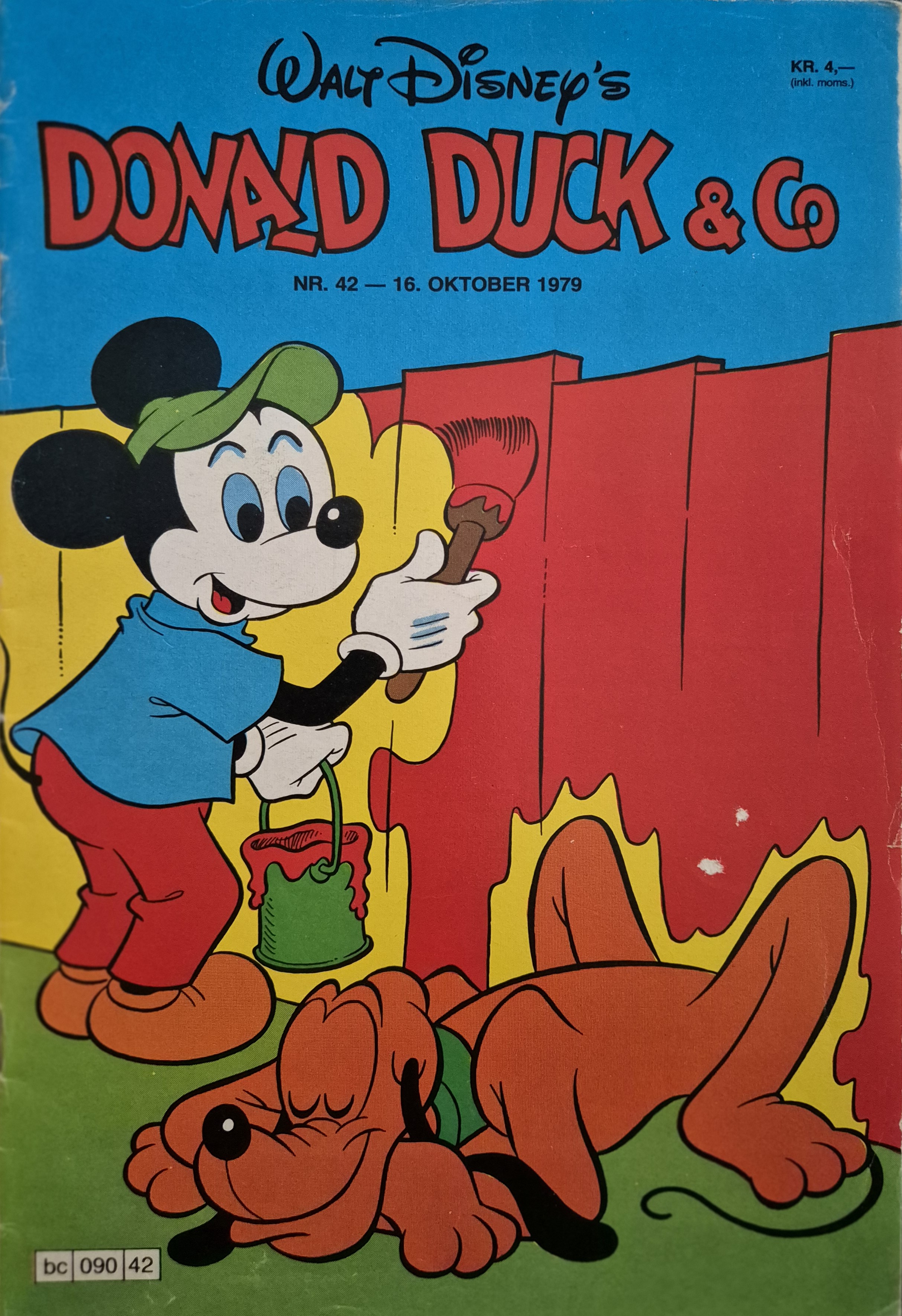 Donald Duck nr. 42 - 1979 *FN* med bilag indianerleir