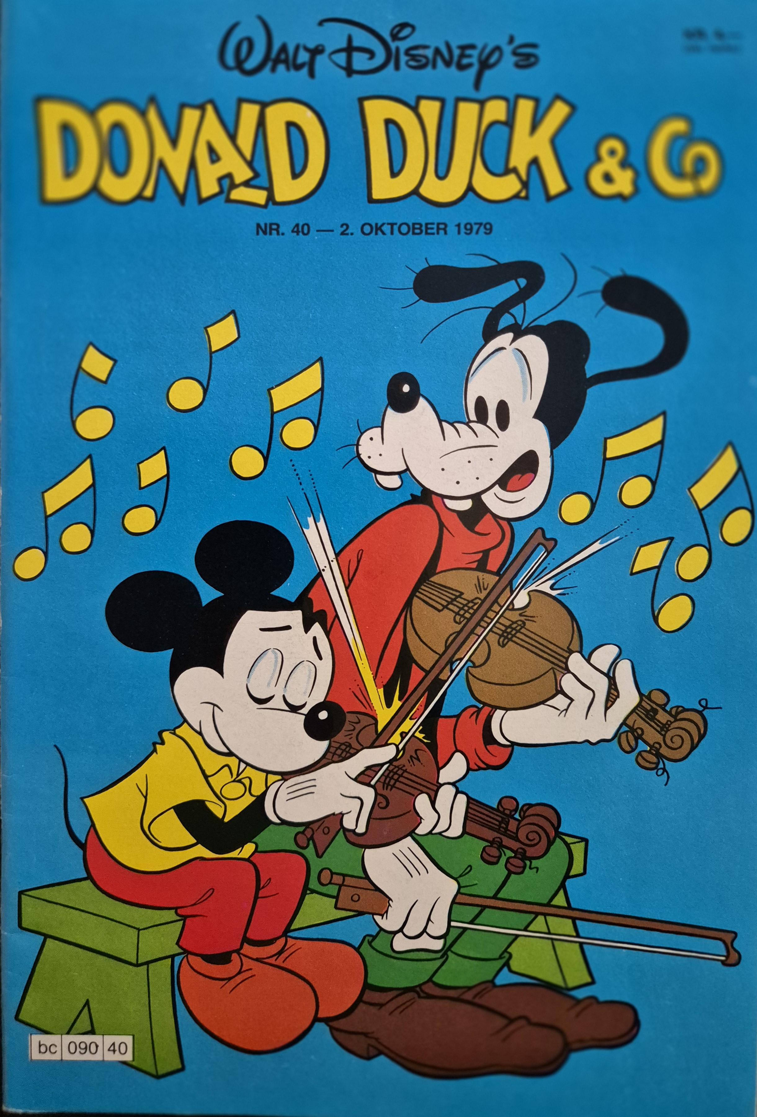 Donald Duck nr. 40 - 1979 *VF* bilag indianerleir