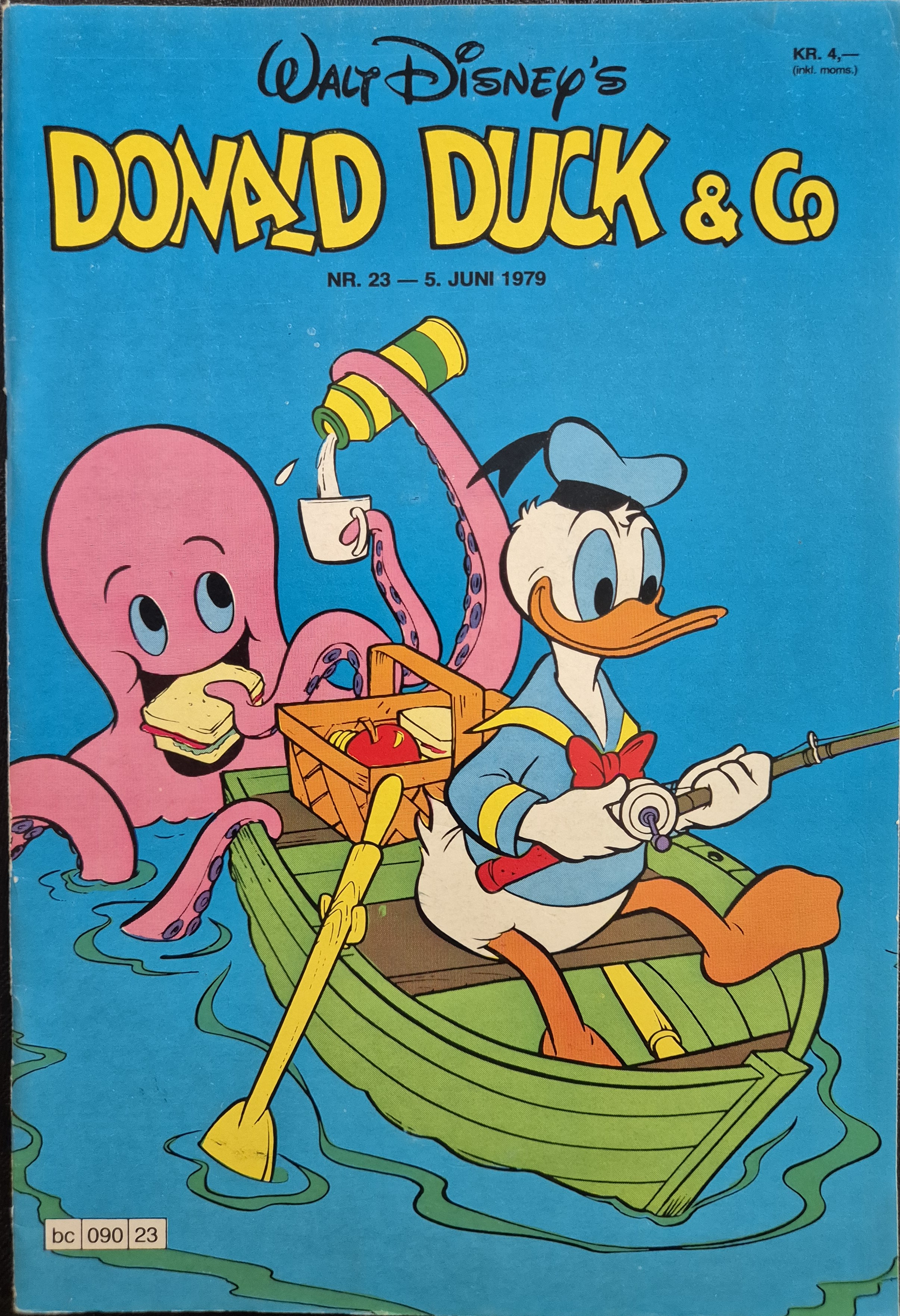 Donald Duck nr. 23 - 1979 *VF-* med flere bilag