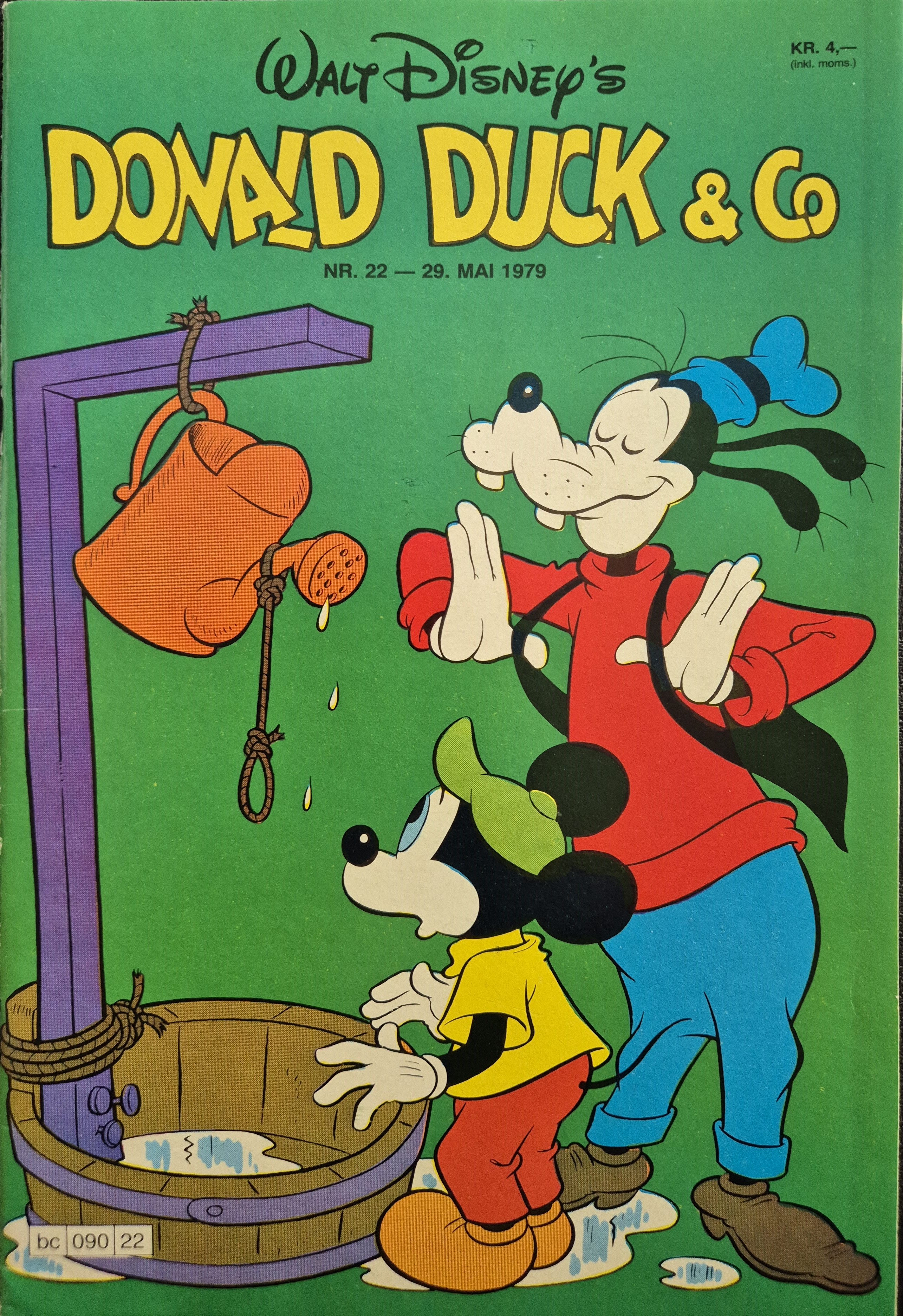Donald Duck nr. 22 - 1979 *VF-* med flere bilag