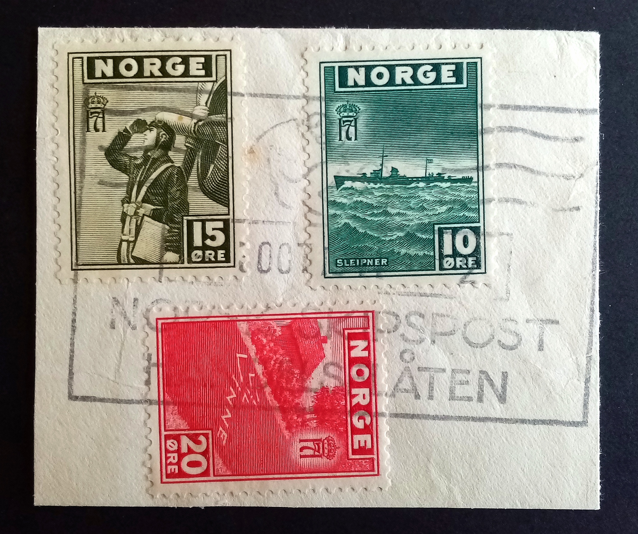 Klipp - NORSK SKIPSPOST - HANDELSFLÅTEN..