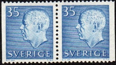 Sverige Afa: 496Cv&Ch - Kong Gustaf VI Adolf **