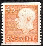 Sverige Afa: 533 - Kong Gustaf VI Adolf **