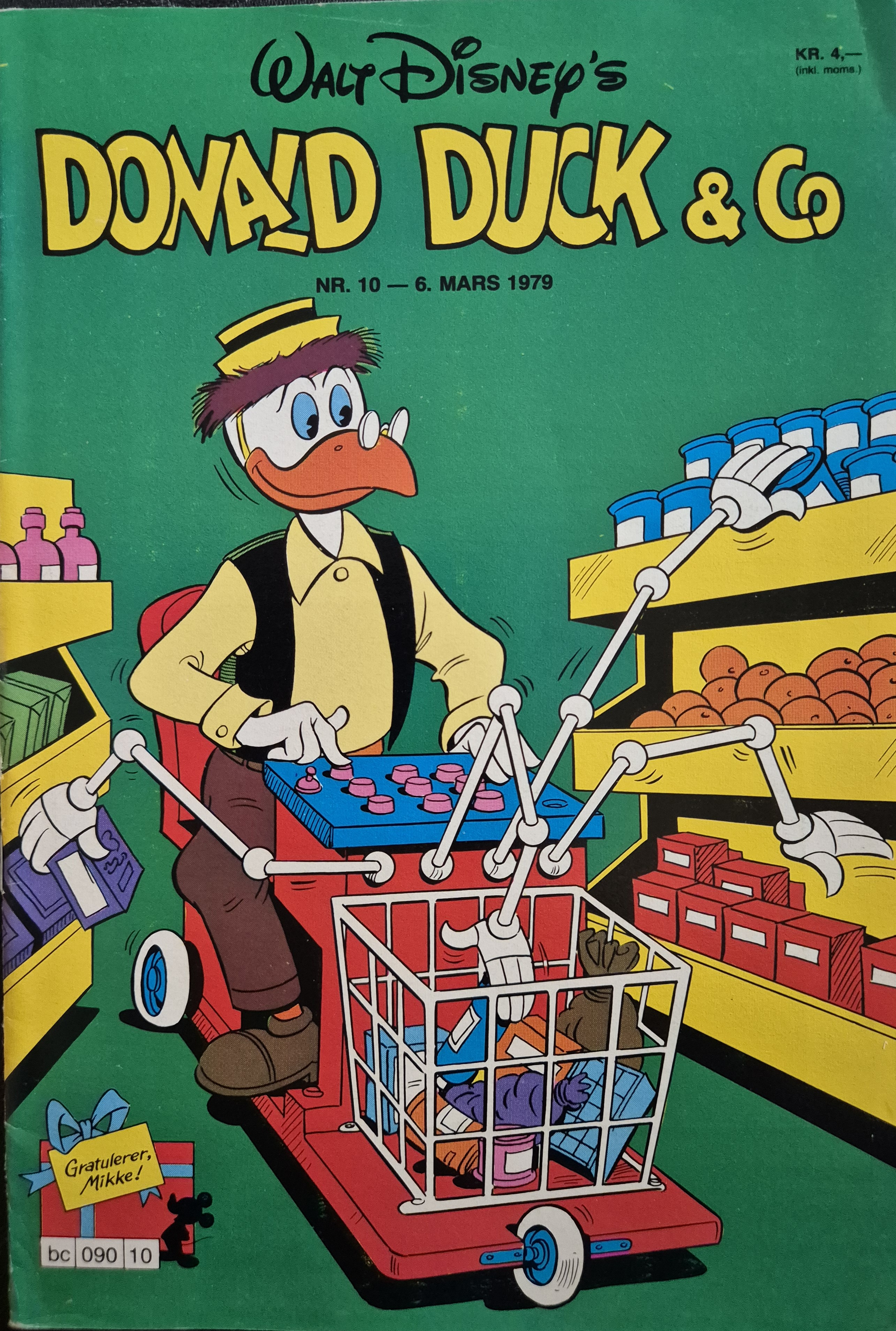 Donald Duck nr. 10 - 1979 *FN+* bilag Guffens hus