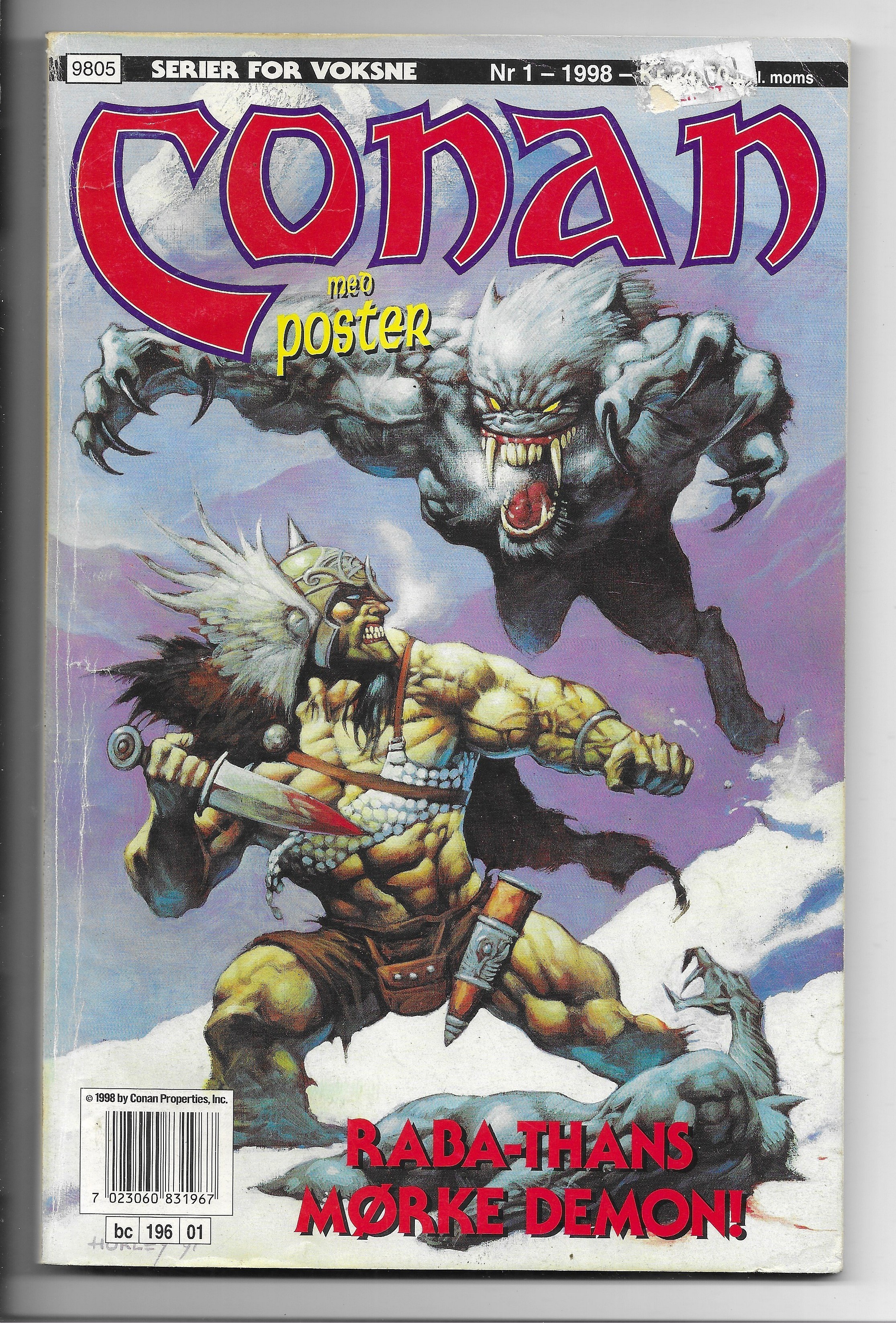 CONAN  Nr.1  1998  VG