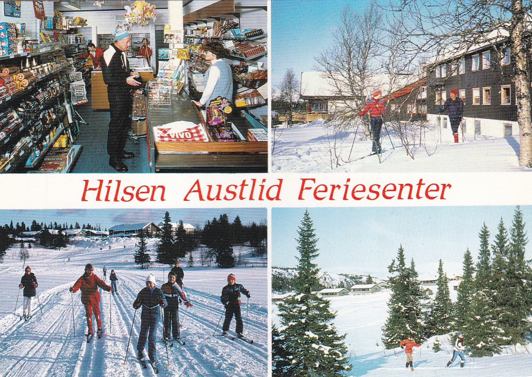 Austlid Feriesenter, 4-bilders ( Mittet M-1511/34)