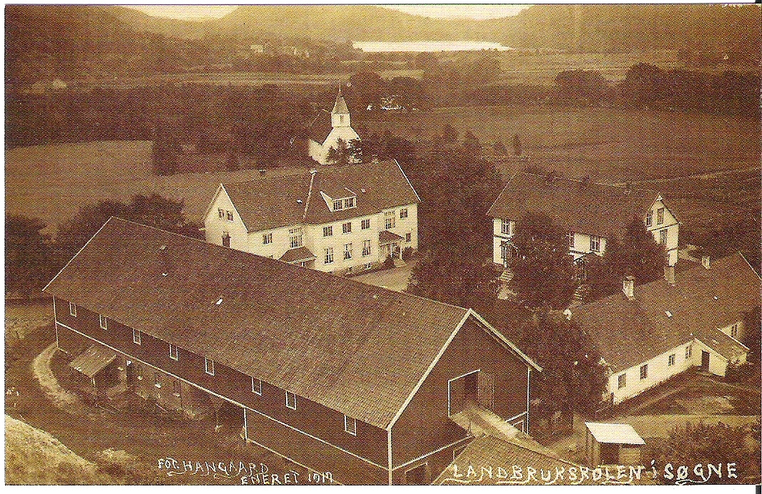 Søgne, Landbrukskolen 1919. Pedro