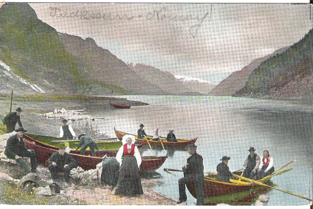 Fjord i Norge. N.K. 1628