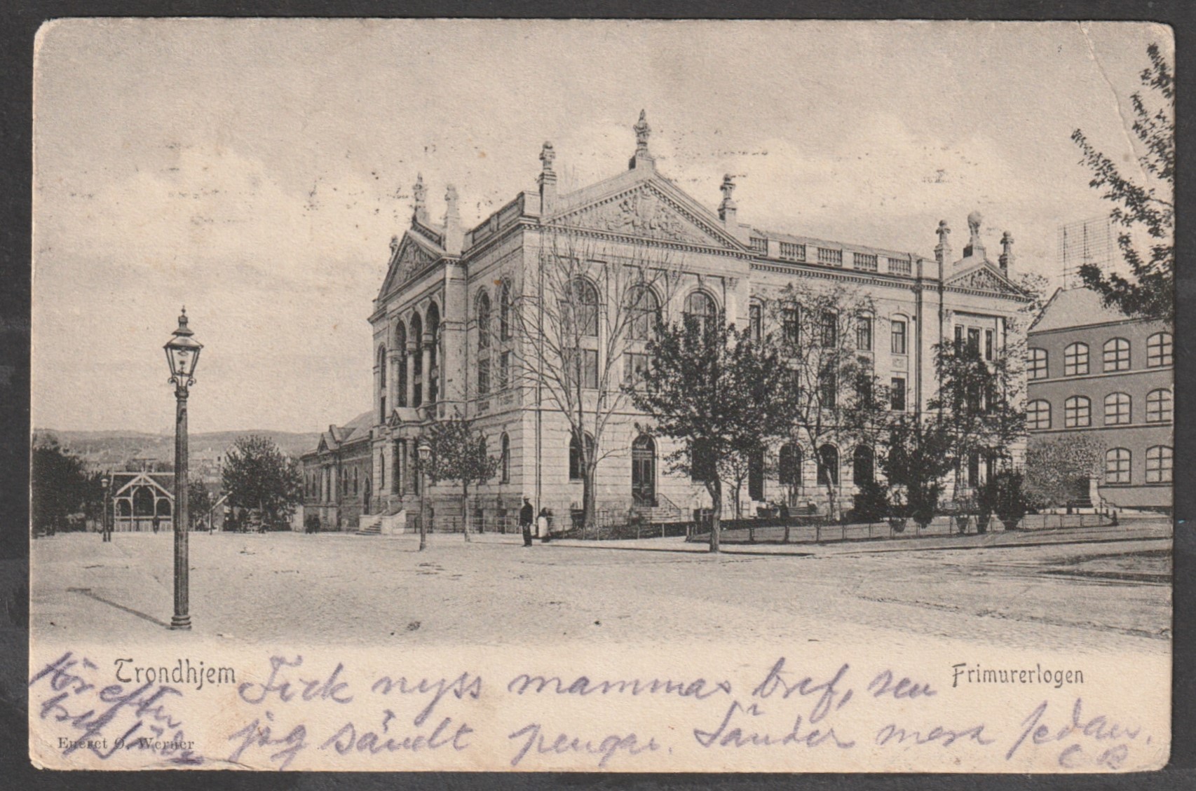 Trondhjem. Frimurerlogen. O. Werner