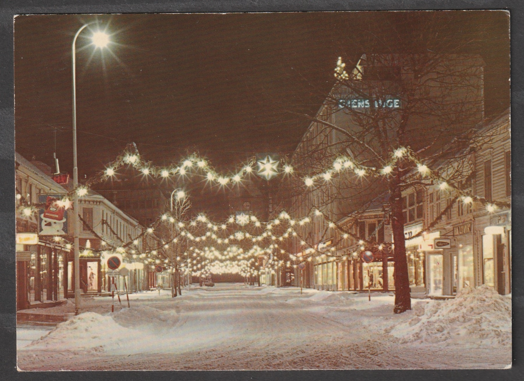 Trondheim. Julegaten Nordre. Aune F-1226-2