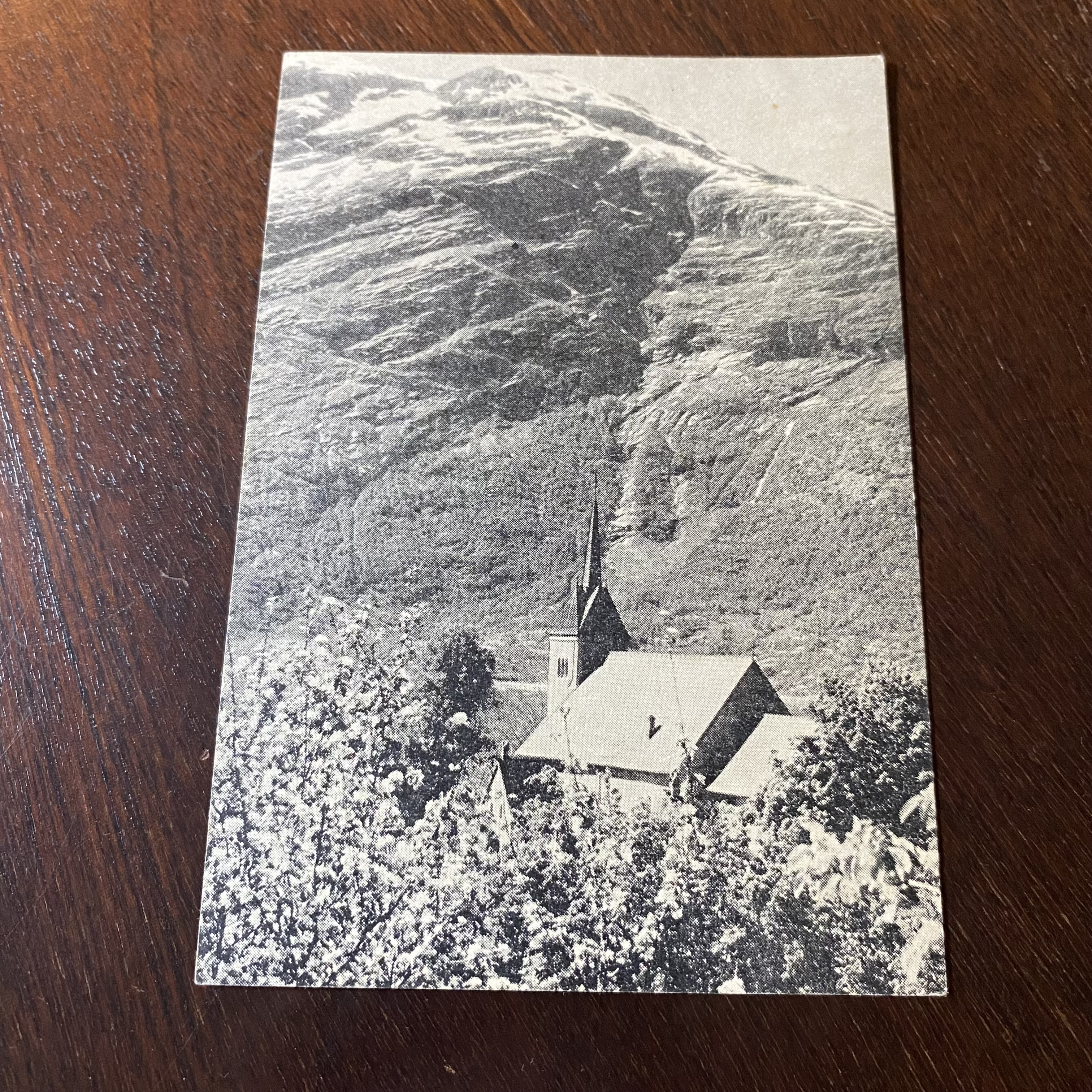 Ullensvang Kirke. Wilse Serie B nr 3.