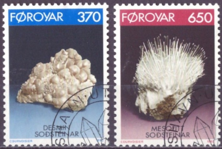FÆRØYANE. AFA 227-28. PENT RUNDSTEMPLA. (32,-)