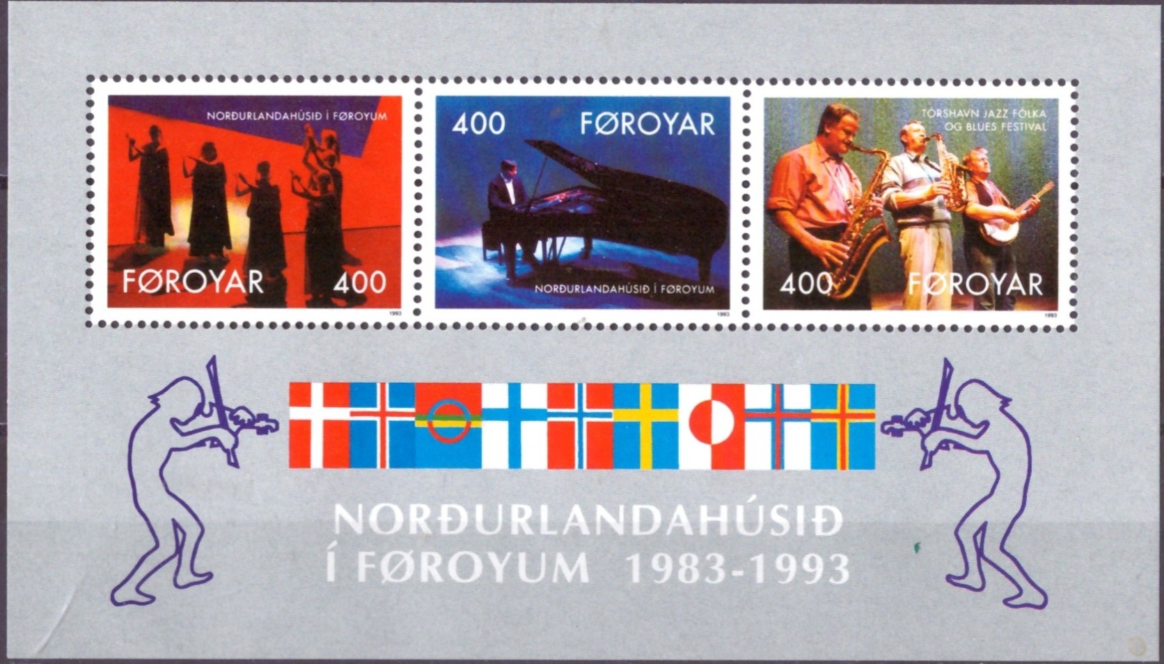 FÆRØYANE. AFA 235a-37a.POSTFRISK** (35,-)
