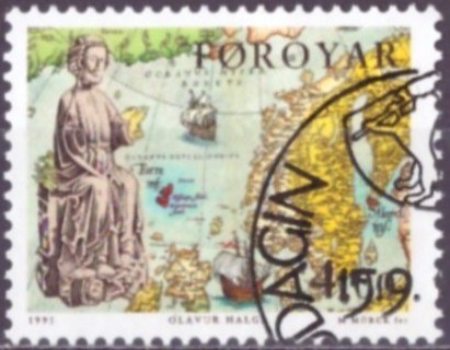FÆRØYANE. AFA 280. PENT RUNDSTEMPLA.    (12,-)