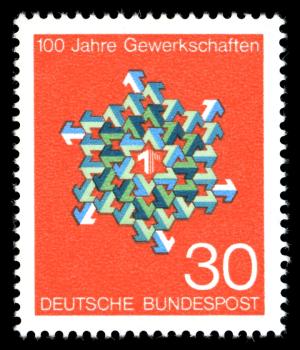 BRD 1968. Michel # 560. Handelsunion. Postfriskt merke
