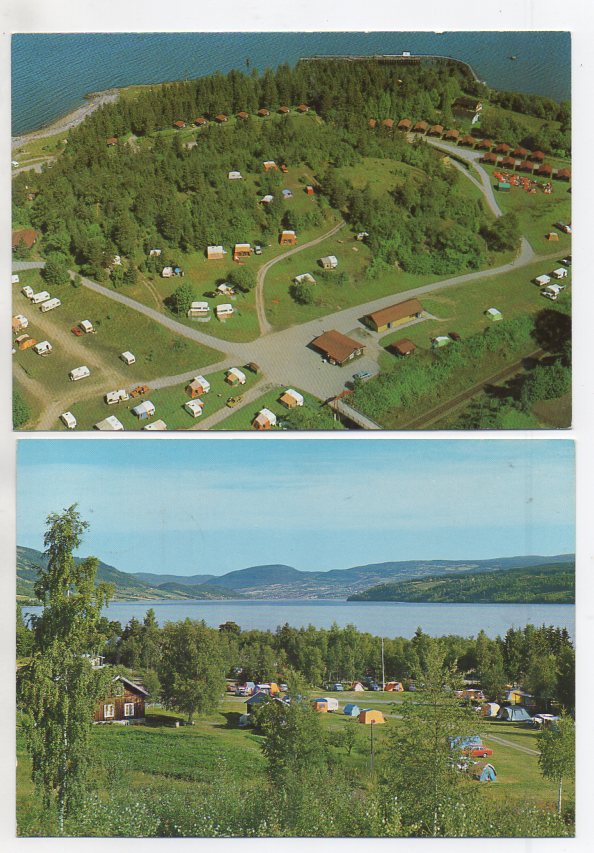2 campingplasser storformat farger, et brukt