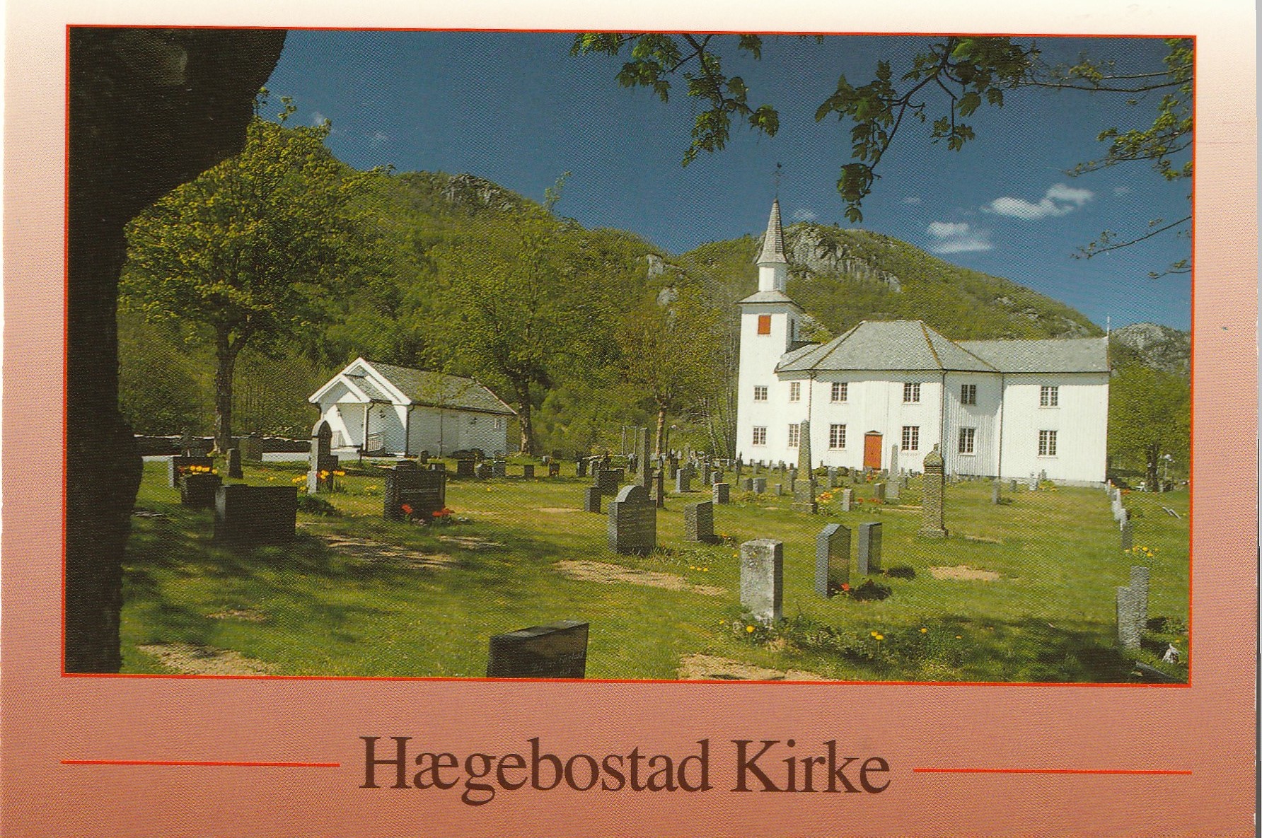 Hægbostad Kirke, Hægebpstad .   Vik 1994002