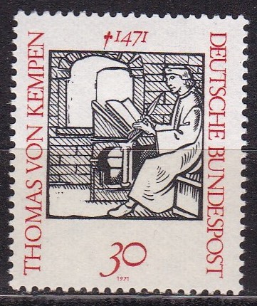 BRD 1971. Michel # 674. Thomas à Kempis . Postfriskt merke