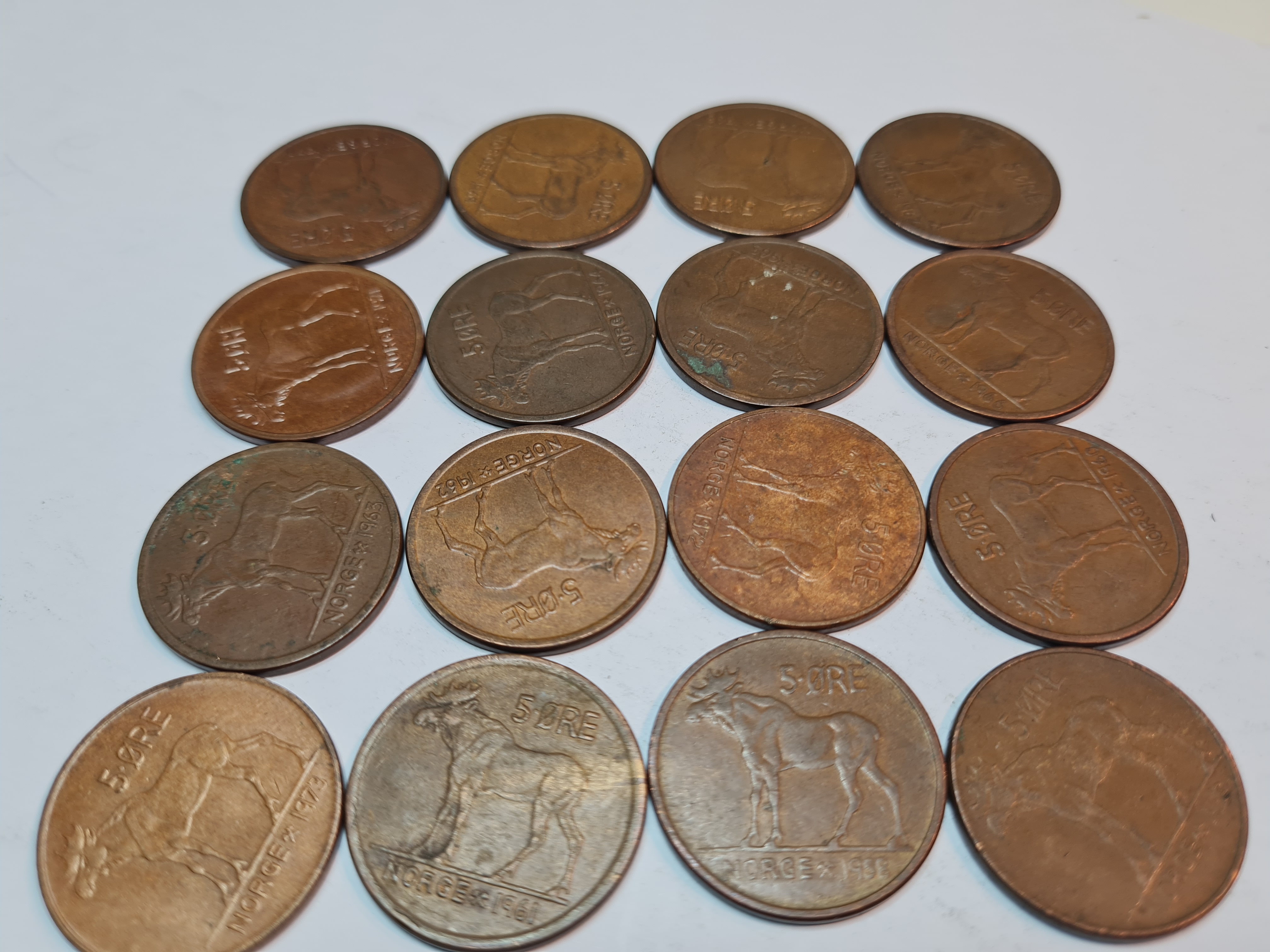 5 øre 1958- 1957