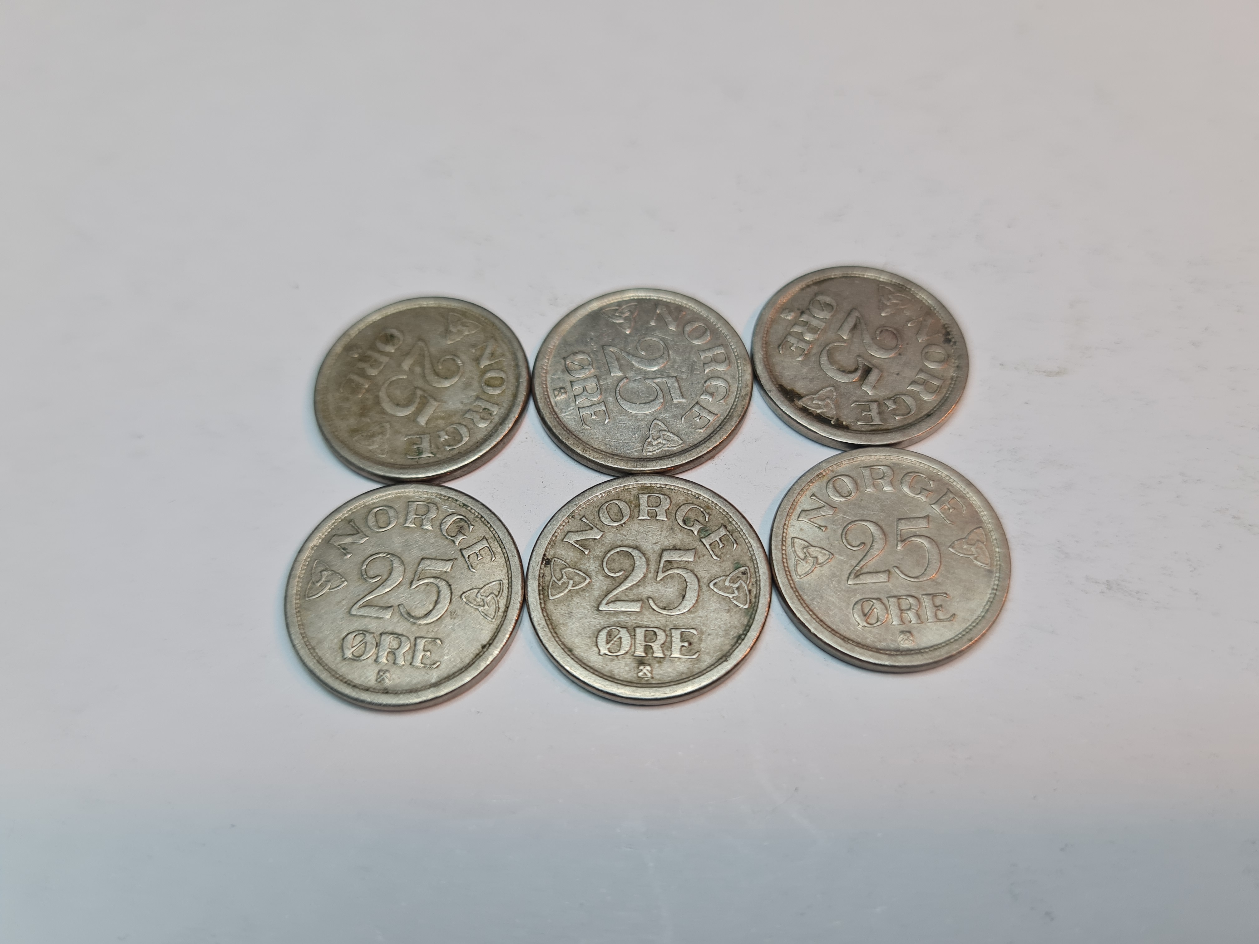 25 øre 1952-1957