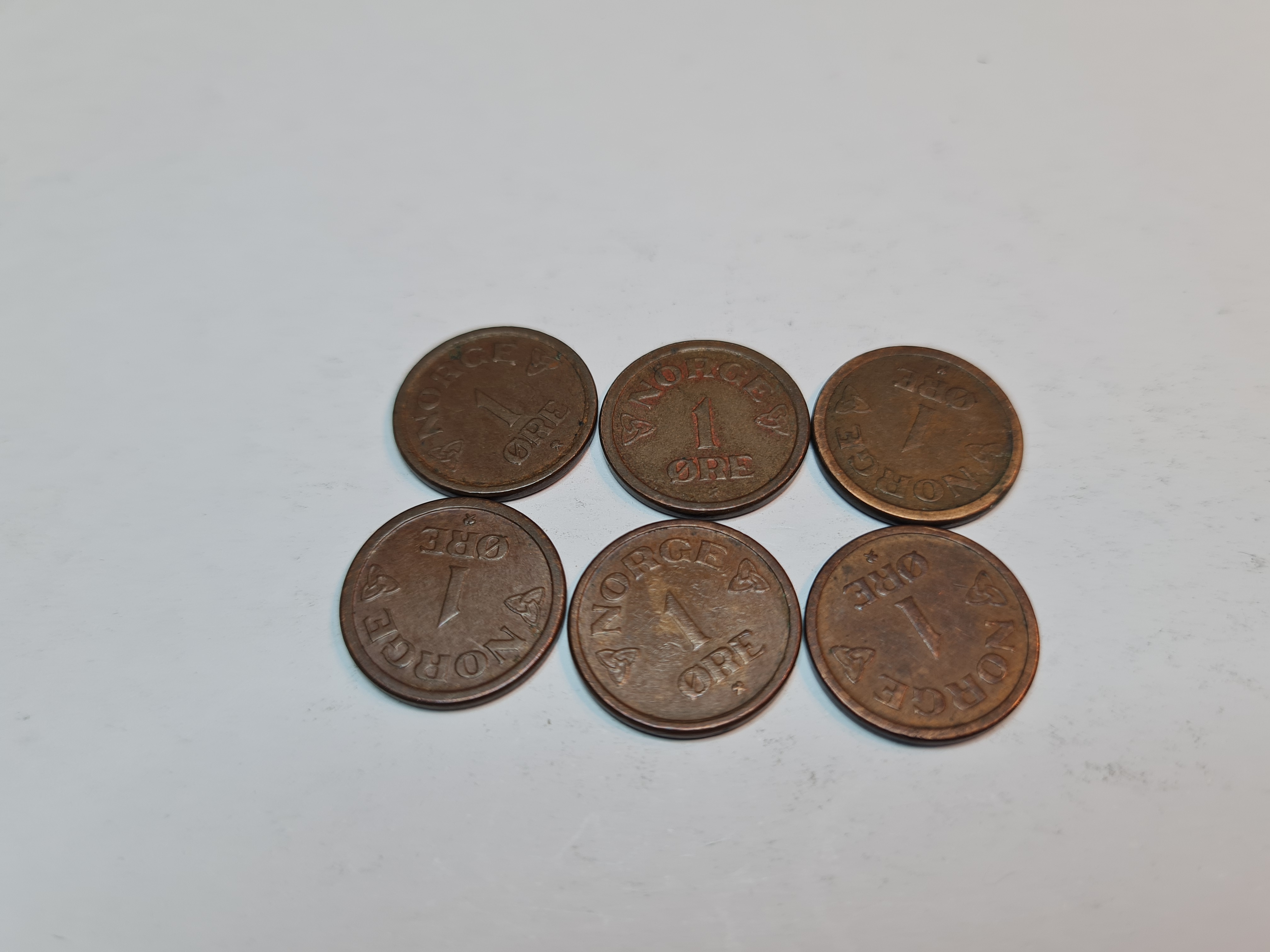 1 øre 1952-1957