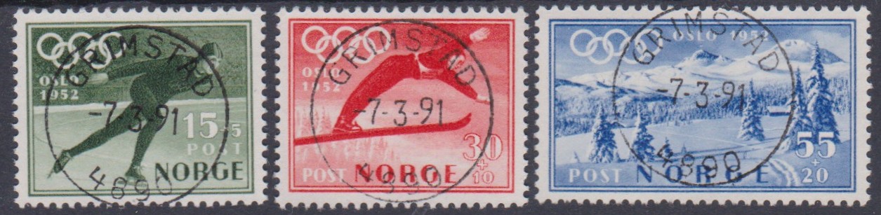 Nk 407-09.  Grimstad 7-3-91 (950.-).